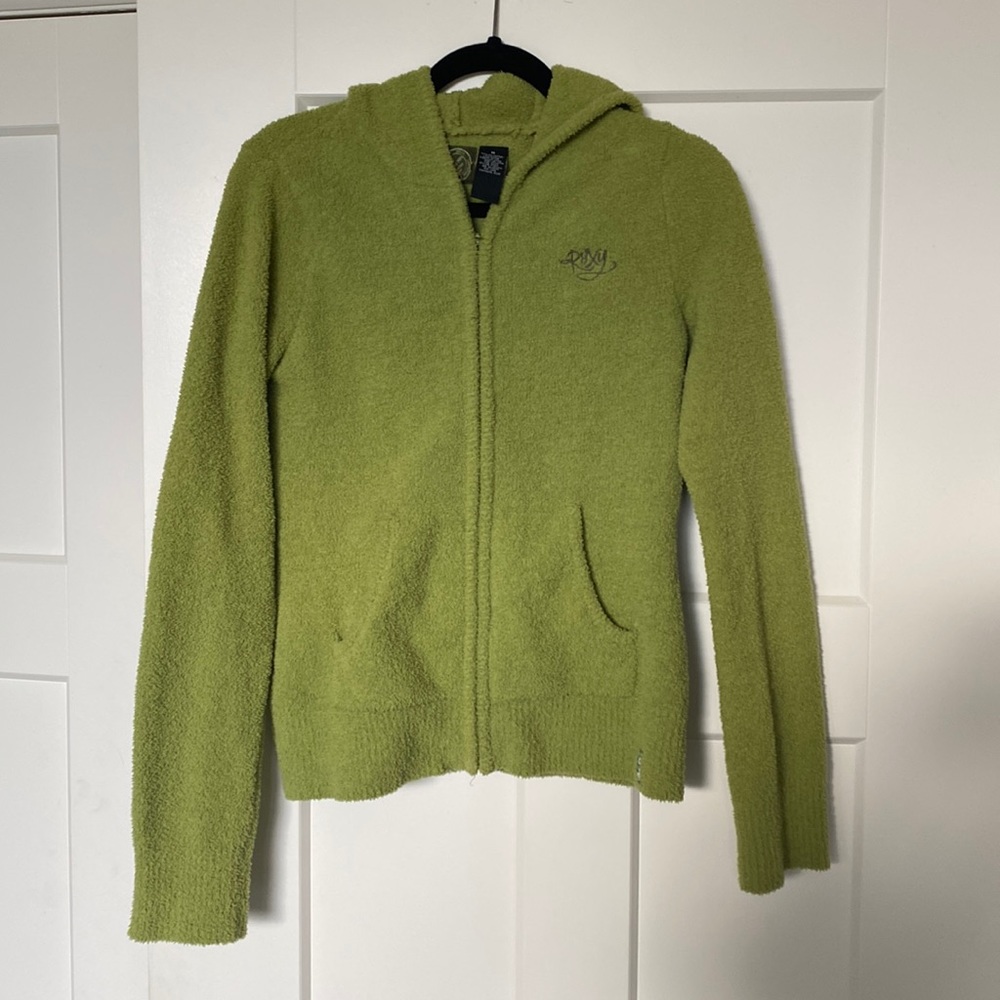 Roxy zippered hoodie sweatshirt